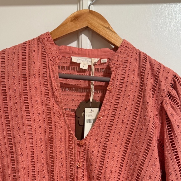 Anthropologie - Forever That Girl Eyelet Mini Dress - Picture 9 of 15